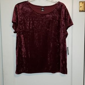 Velvet top